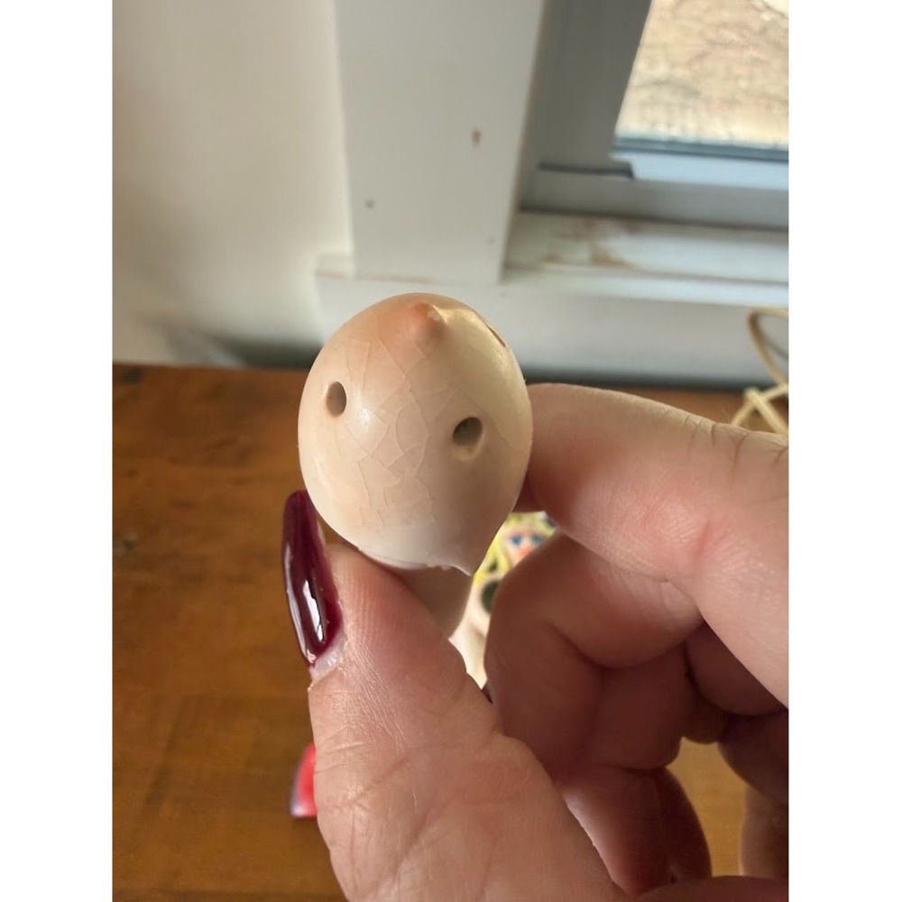 Vintage 80s Novelty Ceramic Beach Babe Boobie Salt n Pepper Shaker Japan - VIDEO - Picture 8 of 17